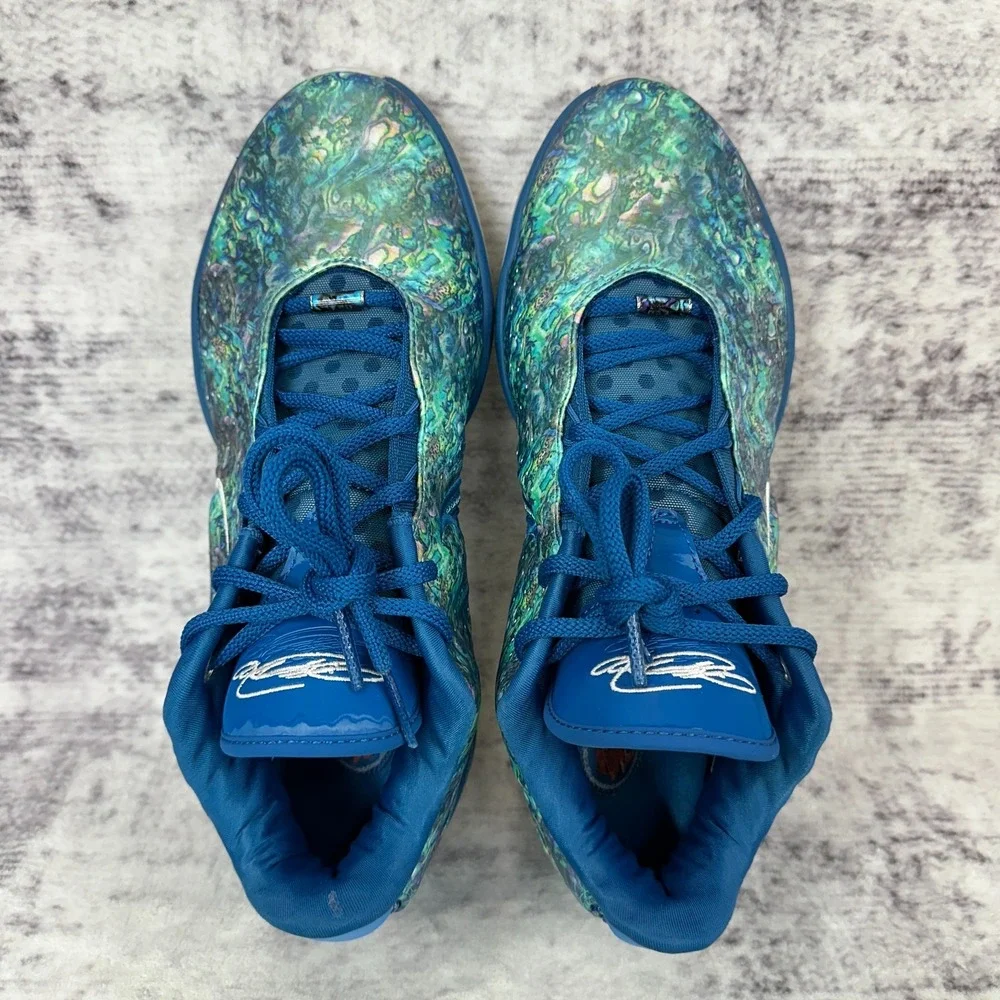 Nike LeBron 21 Abalone FN0708-400 Men's Basketball Shoe Size‎ 12 Blue